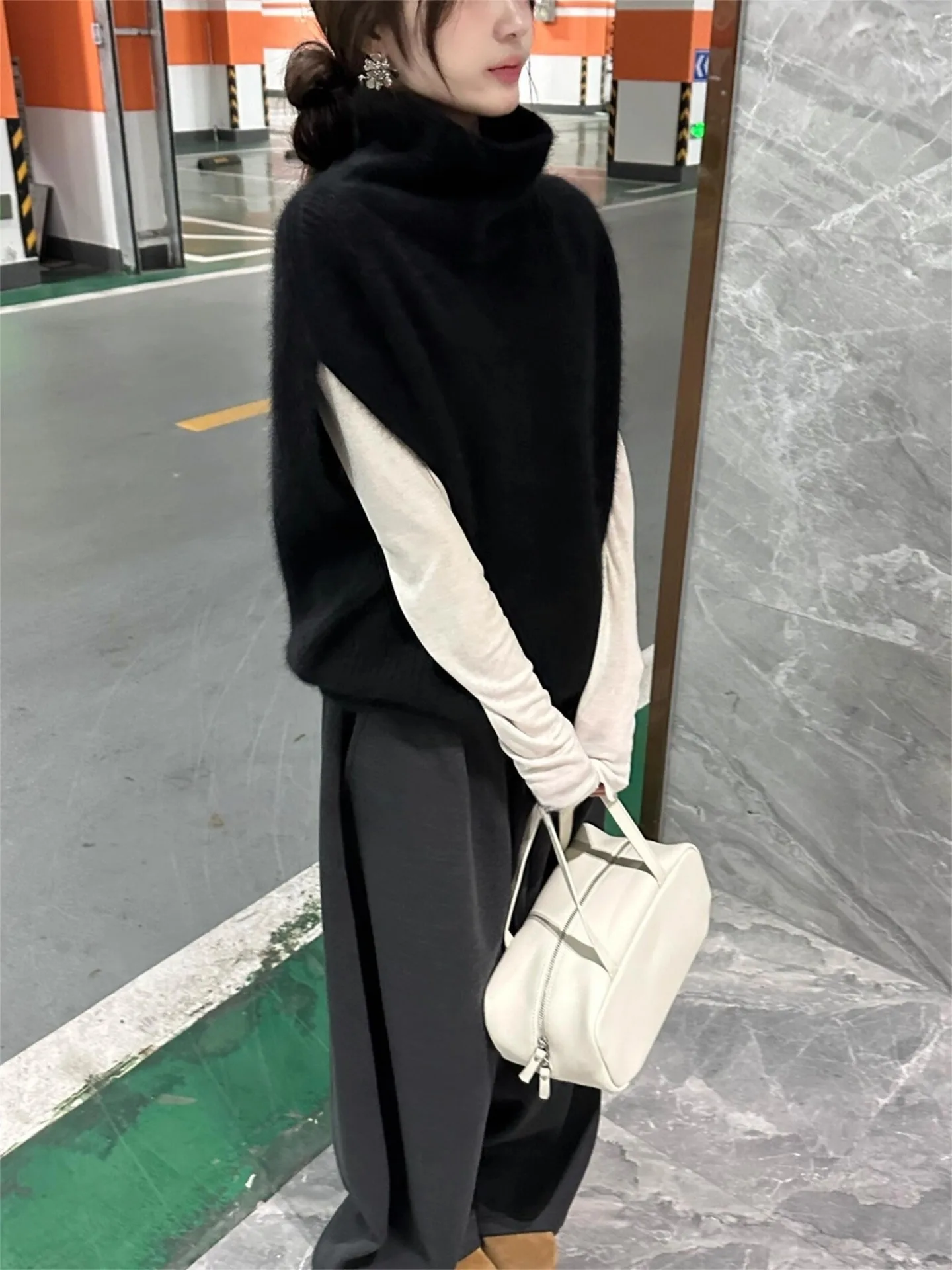 Bla High-Ne Svel – gilet tricoté pour femme, vêtement d'intérieur d'hiver, Super beau, débardeur, vêtements d'extérieur, superposés