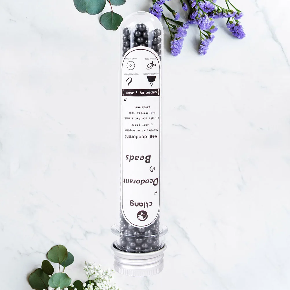 

45ml Cat Litter Deodorizer Odor Beads Odorless Cat Bead Charcoal Litter Box Freshener Carbon