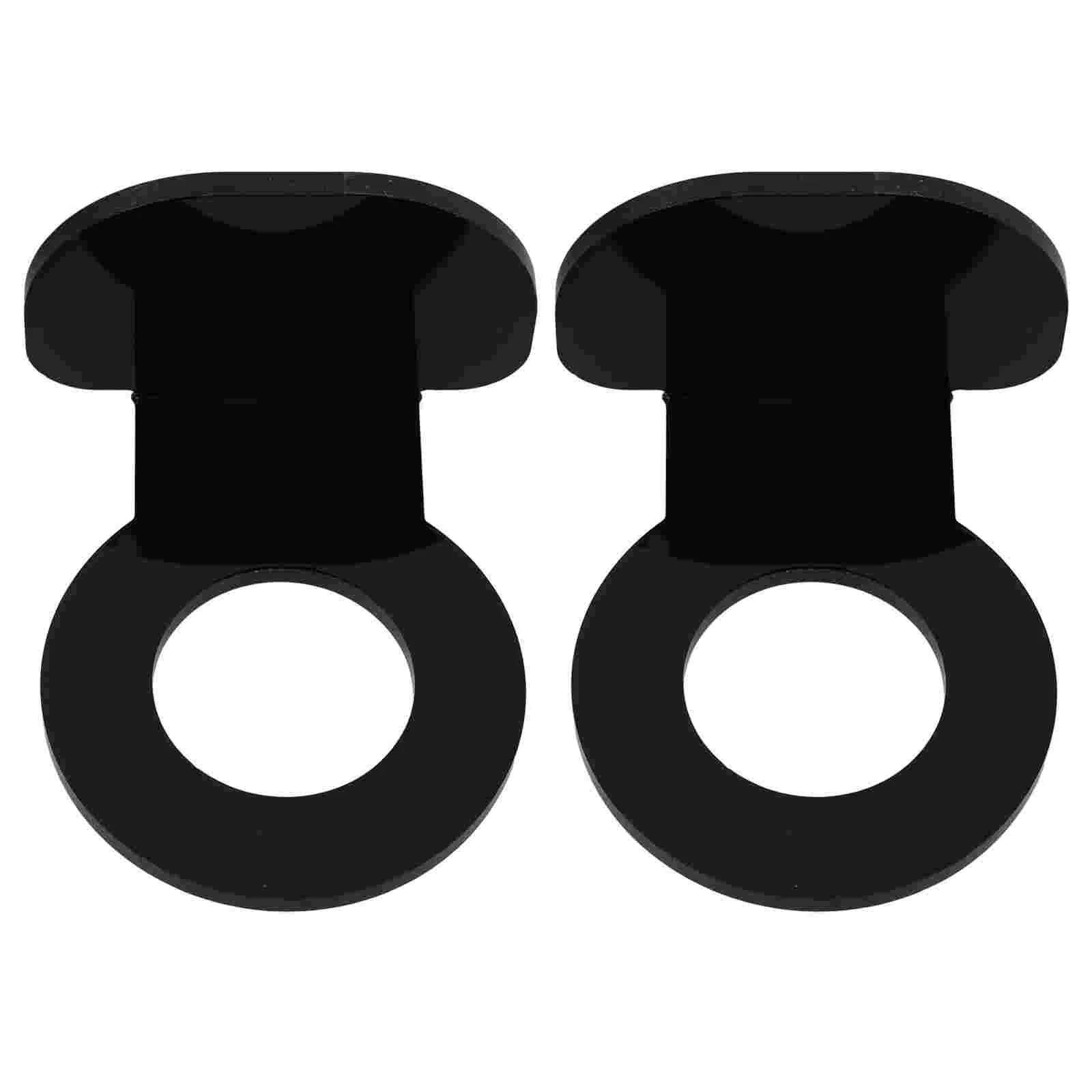 2 Pcs Ball Bracket Basketball Wall Mount Tennis Balls Squash Baseball Holder Acrylic Display Stand Houlder