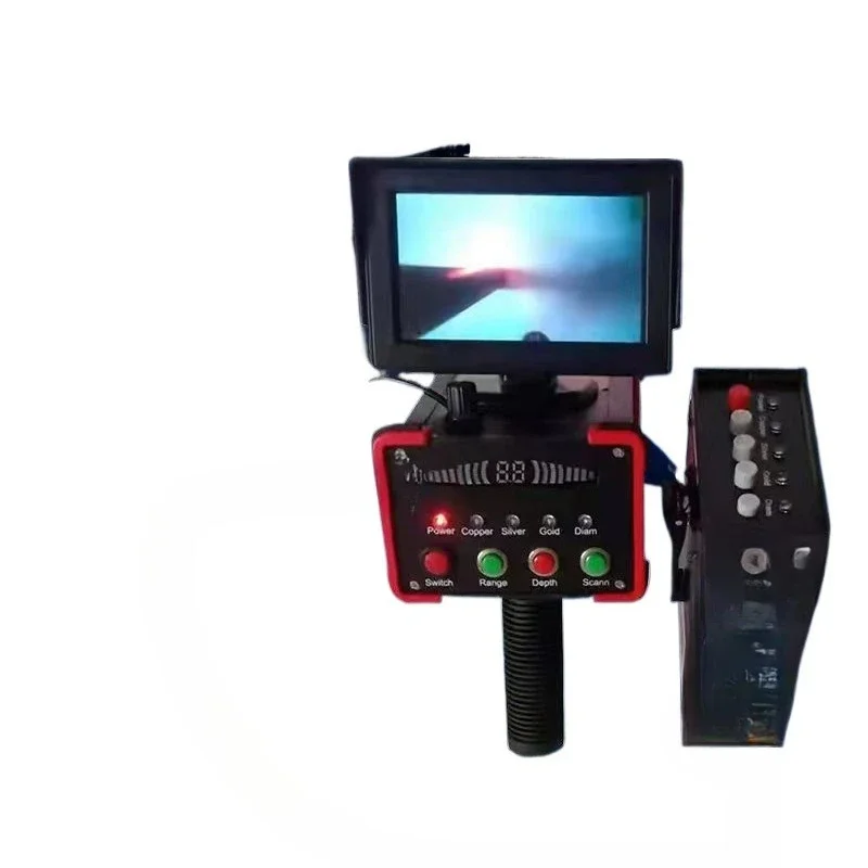 New Underground Visual Metal Detector High Precision Archaeological Outdoor Treasure Hunting Gold, Silver and Copper