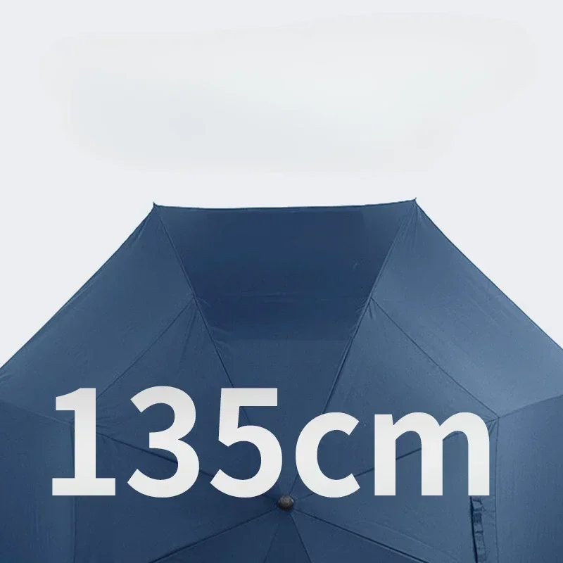 Double-Layer Oversized Thickened Breathable Windproof Rainshield Rain And Sunny Two-User Outdoor Sun Shade Golf Umbrella