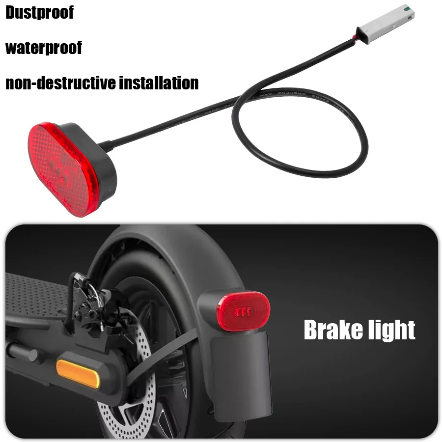 Rear Mudguard fender kit Upgraded Electric Scooter for Xiaomi MI 3 M365 Pro M187 Pro2 1S taillight Bracket With Screw Plug Cover