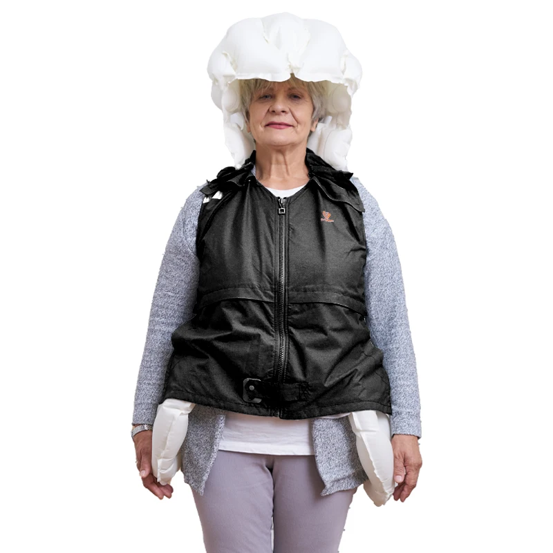 Protective Sensor GPS Anti-fall Airbag Smart Wearable Airbag Jacket for Elderly Fall Protection Airbag Vest for Elderly People