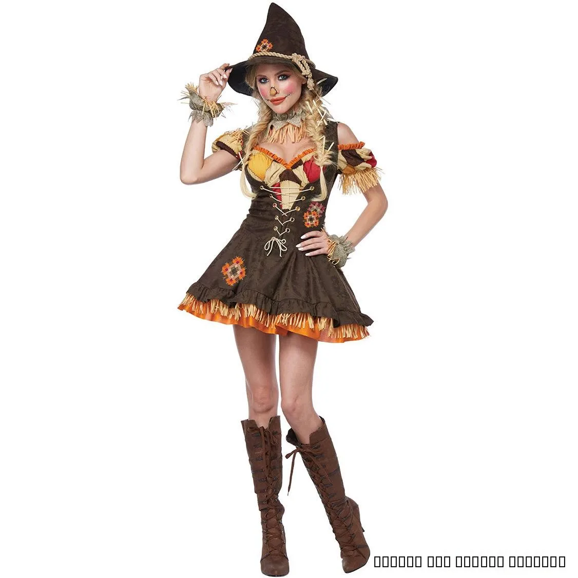 

Костюм ведьмы на Хэллоуин, наряд клоуна-ведьмы, костюм Волшебника страны Оз, сценический костюм для выступлений, тематический костюм феи для вечеринки