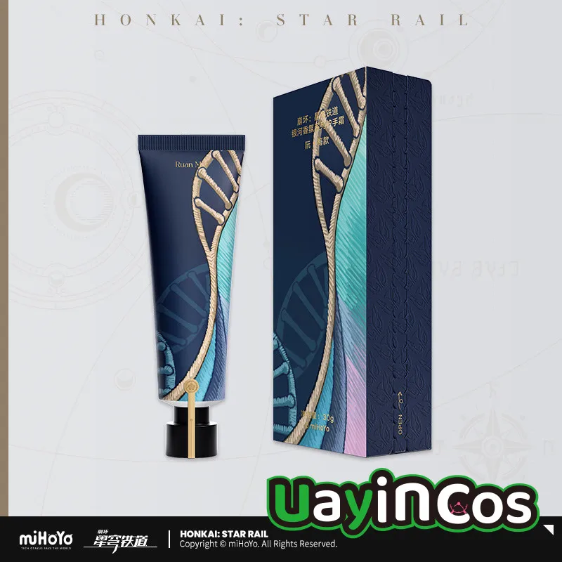 

In Stock Original Honkai：Star Rail Ruanmei Dr. Ratio Acheron Feixiao Hand Cream Hand Lotion Hands Skin Care Anime Game Toy Ki
