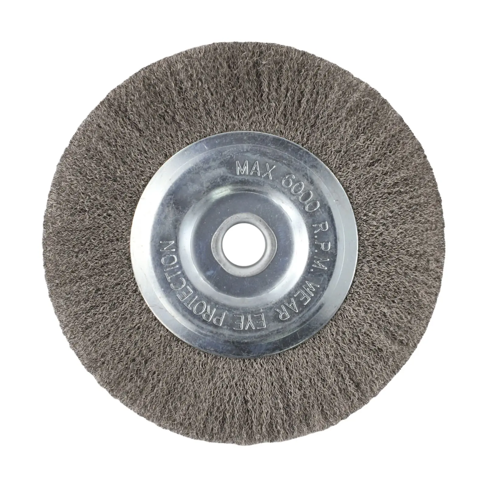 6inch Crimped Stainless Steel Wire Wheel Brush Bench Grinder Abrasive 16mm Hole For Deburring Rust Scale & Carbon Removal Tools