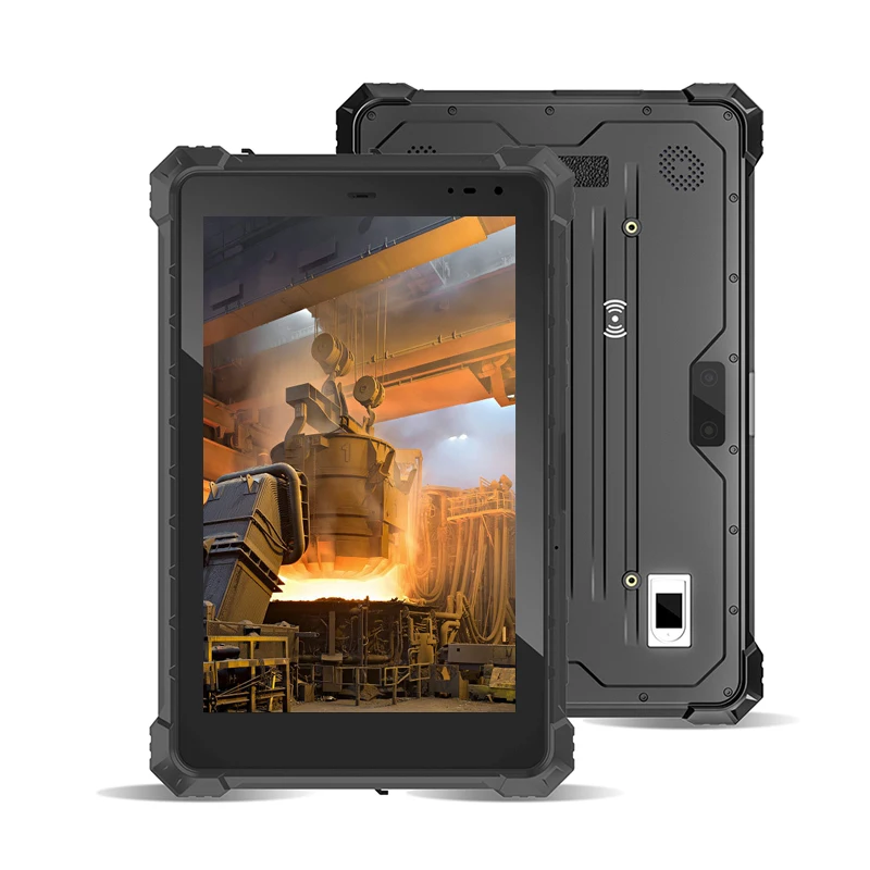 ATEX 10 Inch Rugged Android 10 Tablet 8GB+128GB Rom GLONASS Gps With UHF LF Long-range Scanner