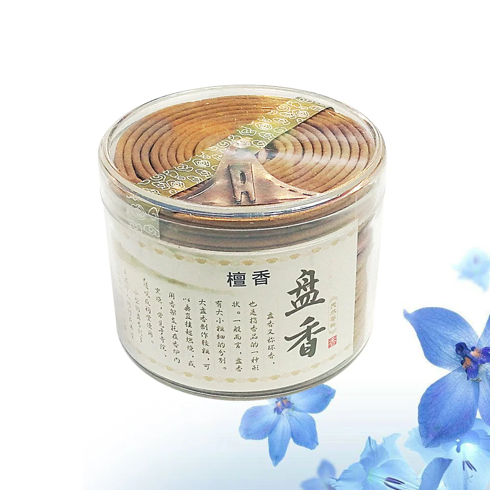 Health Natural Spiral Incense Coils Incense Indoor Fresh Air Aromatherapy Burning Scented Spices Sandalwood Home Fragrance