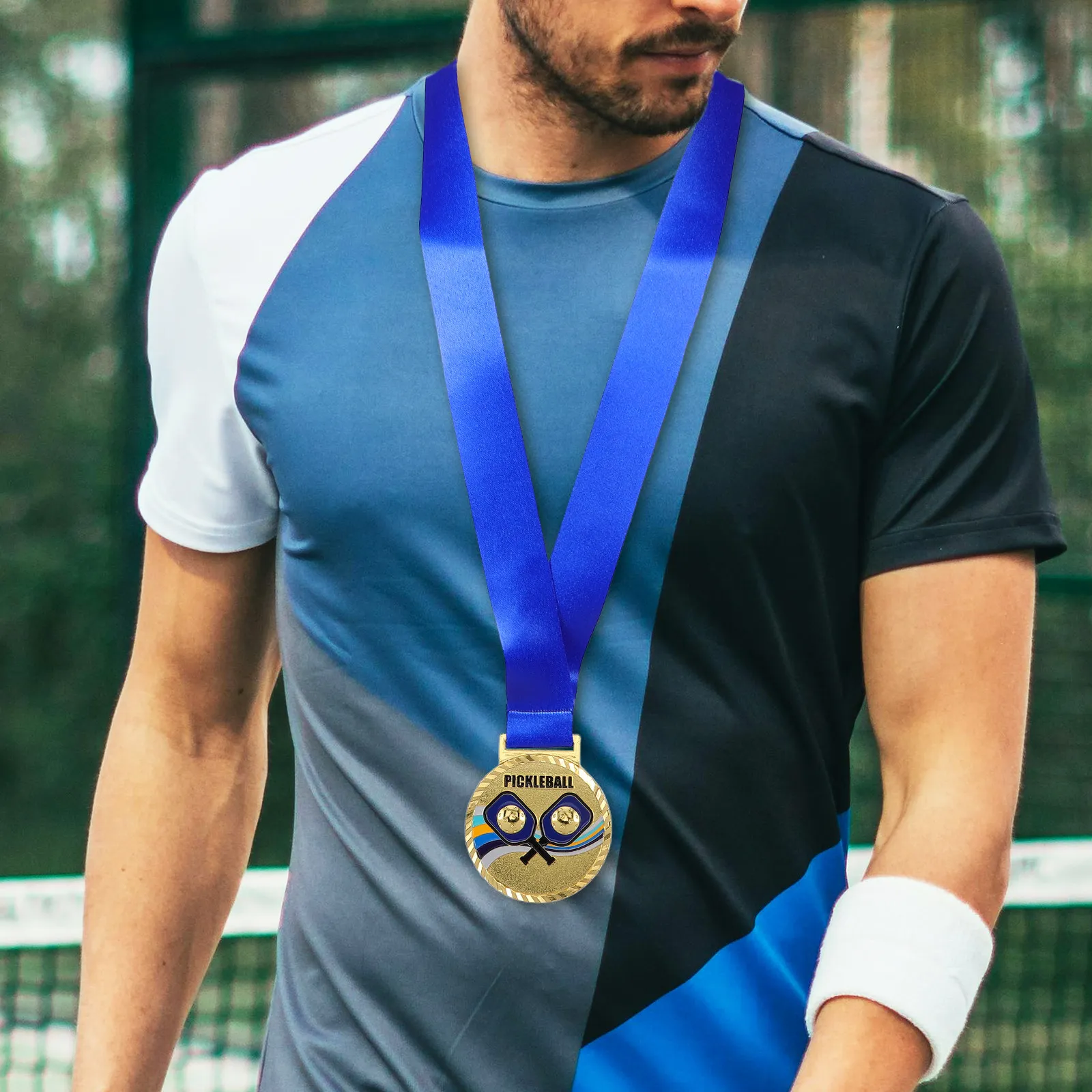 

Premium Enamel Pickleball Medals Metal Sports Awards for Competitions Events Winners Participants Adults Party Favors