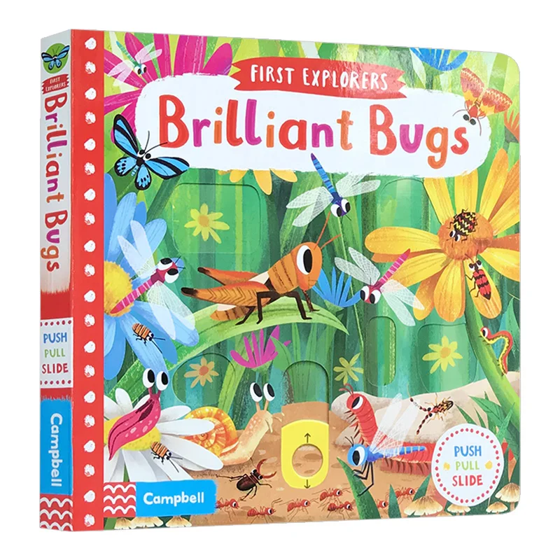 

First Explorers Brilliant Bugs, Children's aged 2 3 4 5 6 English Picture Book, Board Book 9781509855131