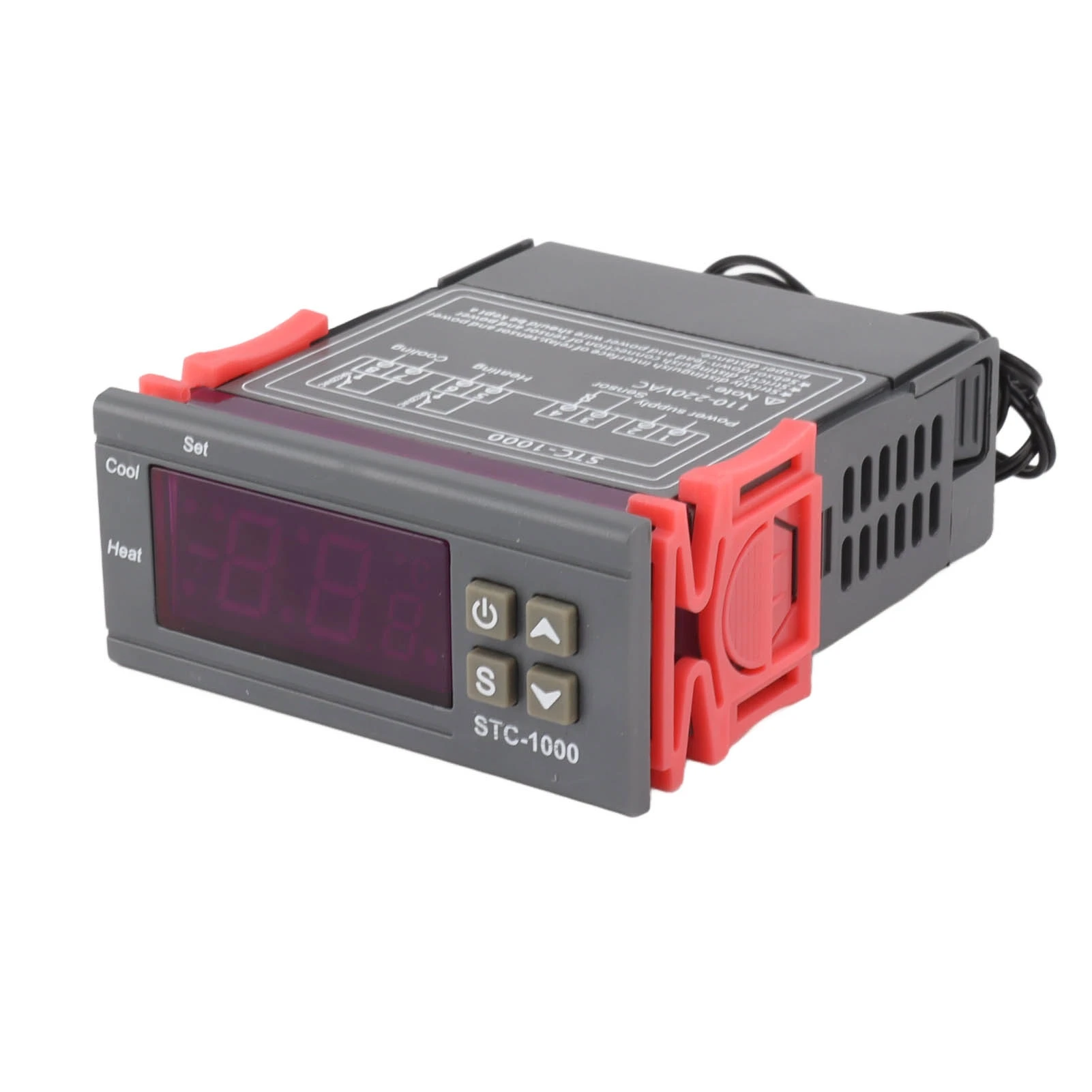 1000 STC-1000 Digital Temperature Controller Thermostat Switch for Aquarium Hatching 110V‑220V 110V-220V