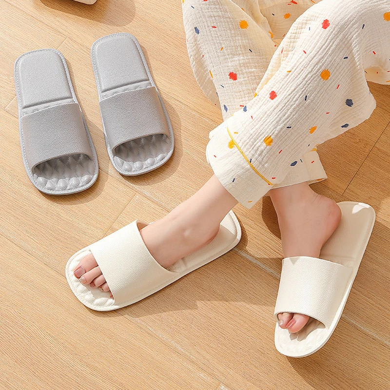 

Unisex Portable Foldable Non-Slip Water Resistant Home Bathroom Hotel Swimming Slippers Quick Dry Slippers for Travel Indoor Use