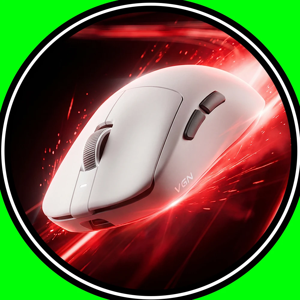 

Беспроводная мышь VGN Dragonfly 3 Tri Mode: легкая, с долгим сроком службы батареи, эргономичная, перезаряжаемая, для игр Valorant, киберспорта, подарки