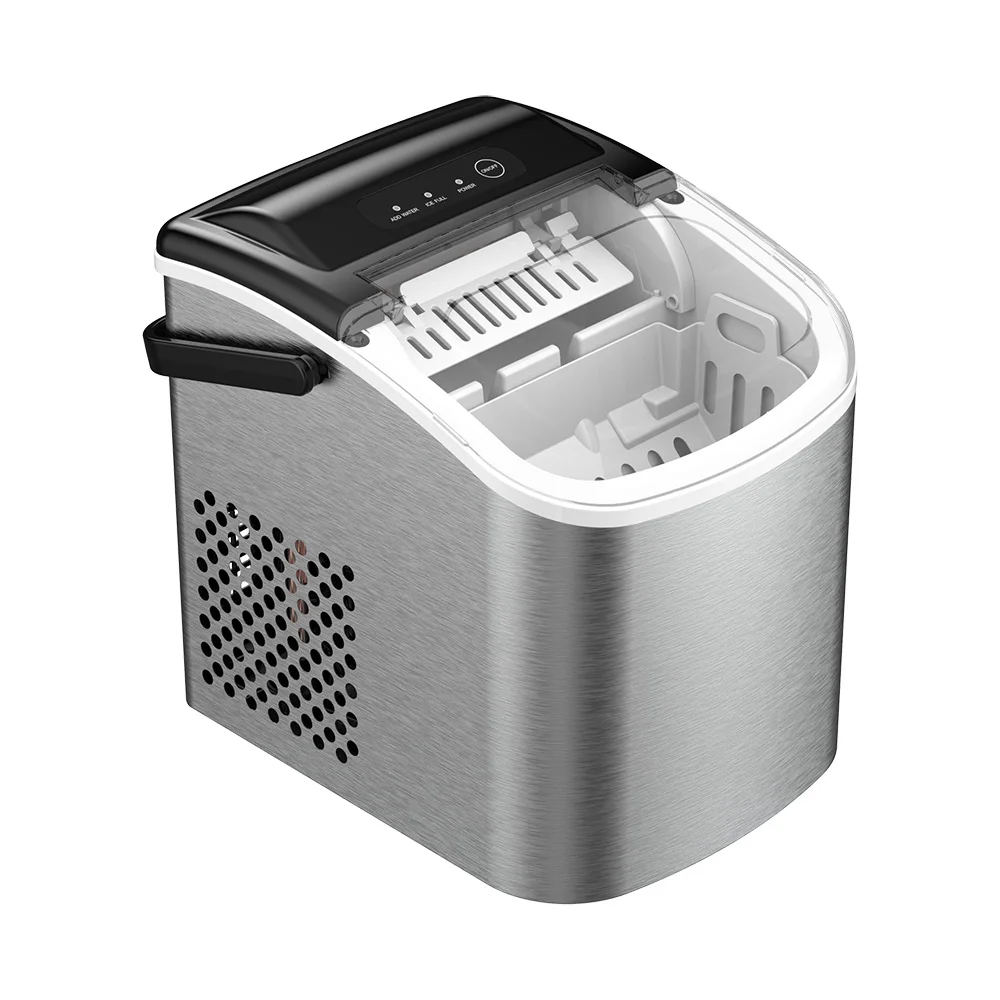

【Hot】Professional Commercial Ice Maker Household Automatic Portable Small Ice Maker Machine Home Ice Cube Maker Machine