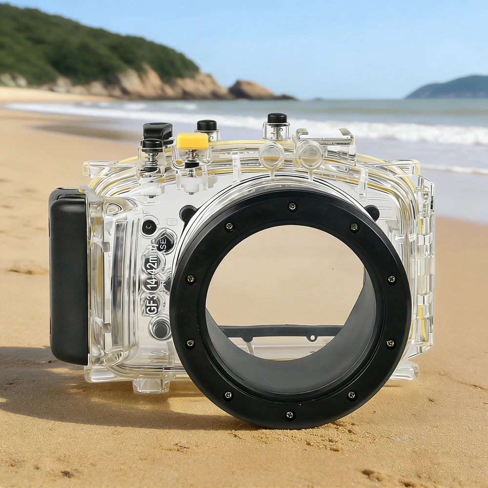 

Seafrogs 40m Waterproof Case Diving Housing for Canon GF3 14-24mm Diving photography accessories
