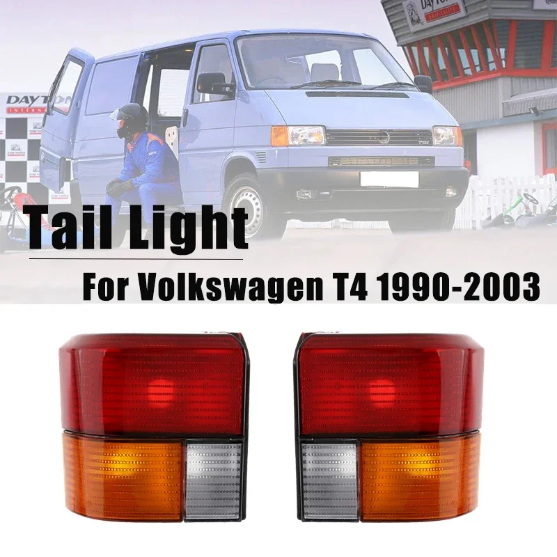 

Car Rear Tail Light For Volkswagen Transporter Caravelle T4 1990-2003 Rear Bumper Stop Brake Lamp Housing Without Bulbs