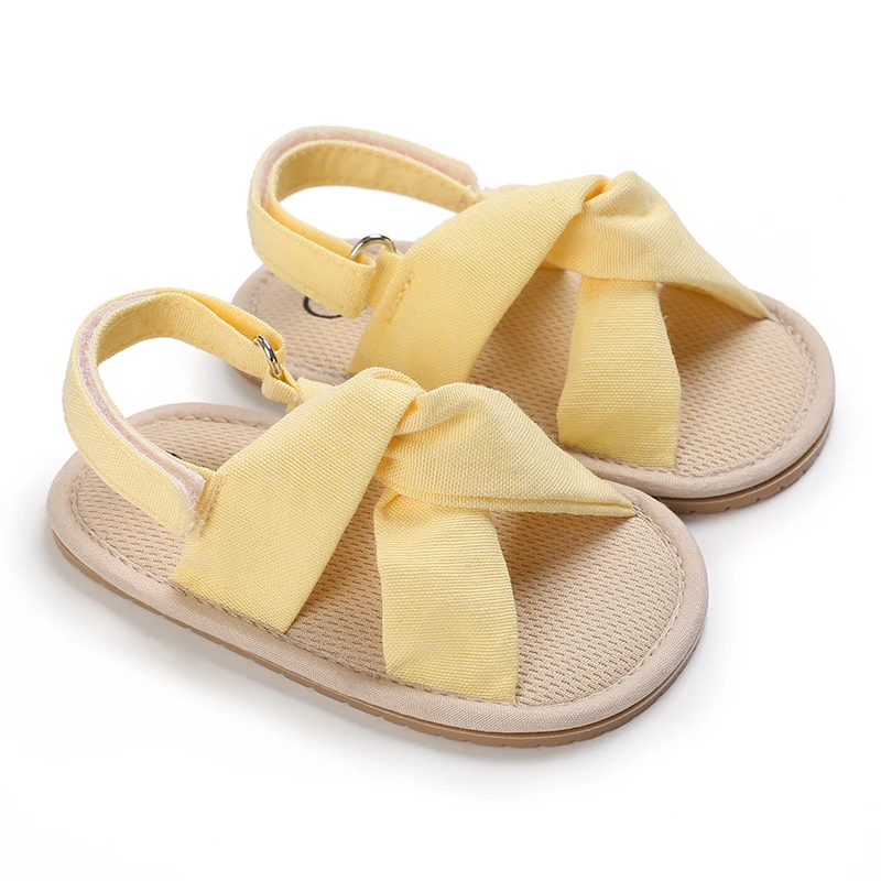 Summer Girl Baby Casual Sandals Cute and Sweet Baby Shoes Soft Sole Comfortable Baby Walking Shoes