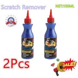 2x Car Scratch Remover Agent Scratch Repair Tool with Sponge Car Scratches Repair Polishing Wax Anti Scratch Car Accessories