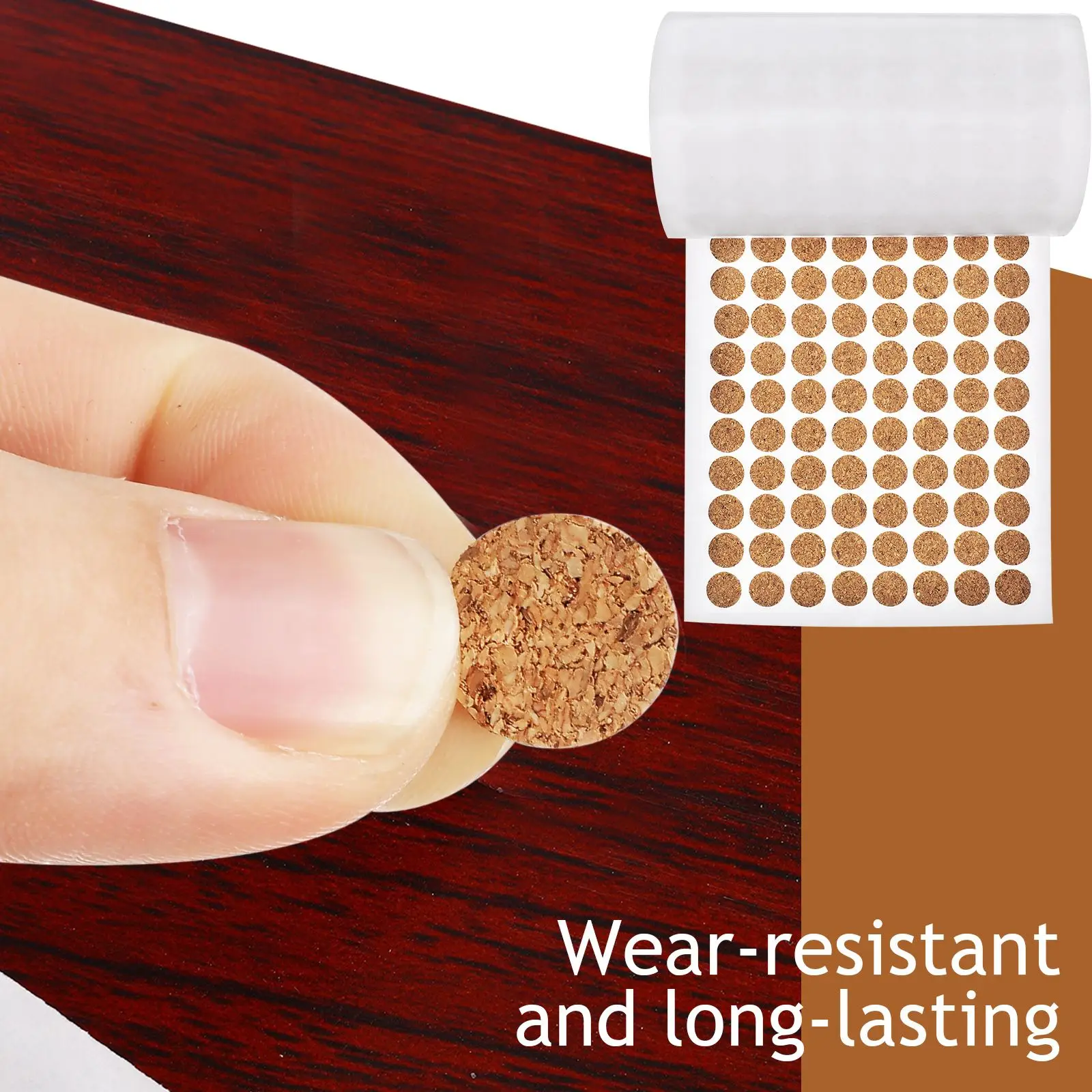 2000 stks Zelf Stabilisator Ronde Meubels Backed Stick Cirkels Peel Stick Protector Noise Reducer Non Protector Slip