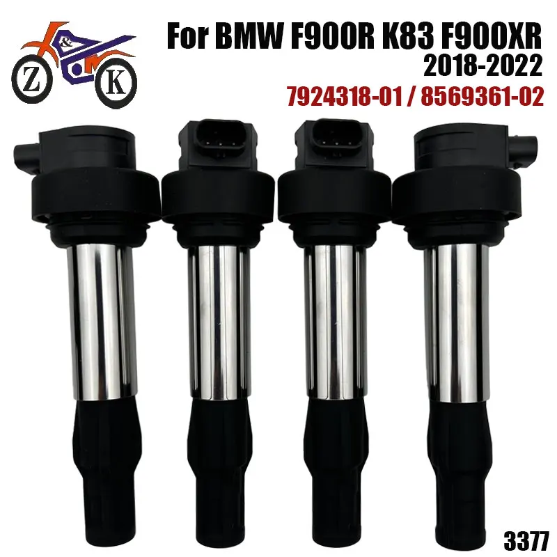 

Motorcycle Ignition coil For BMW F900R F900XR S1000R S1000RR S1000XR M1000R/RR/XR K67 K69 K83 K84 Replace 7924318-01 12137924318