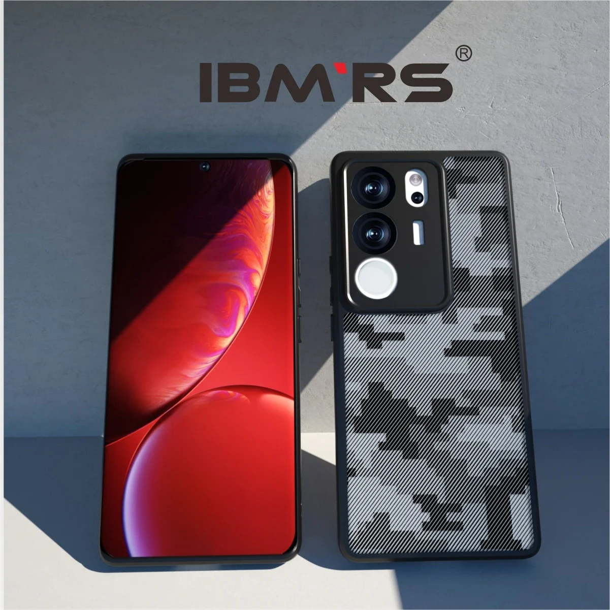 Ibmrs-transparent case for Vivo S17/17 pro/V29/v29pro, back cover + TPC soft edges, phone case