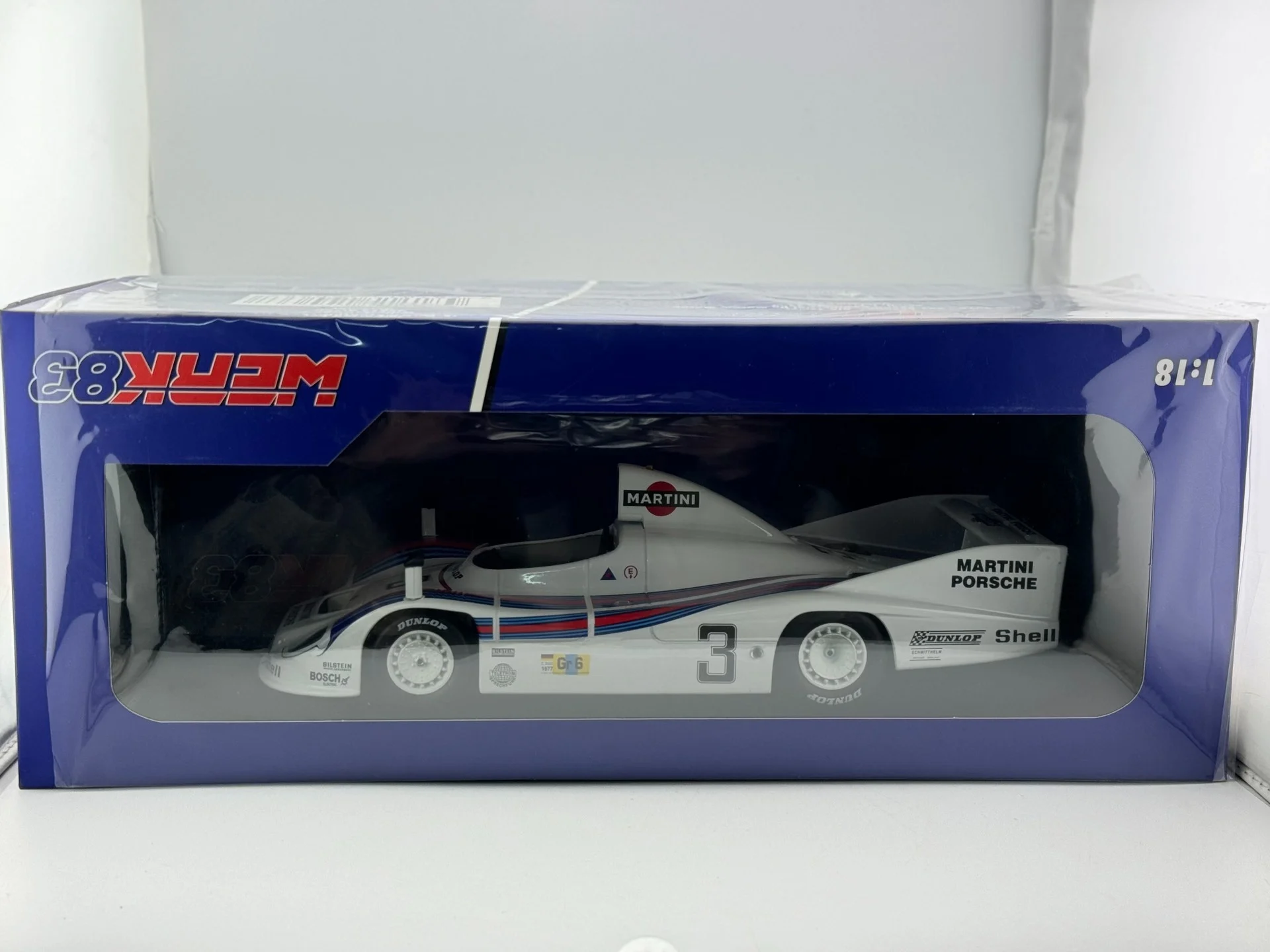 

Масштабная модель автомобиля Diecast Werk83 1/18, раллийный автомобиль 936, из сплава