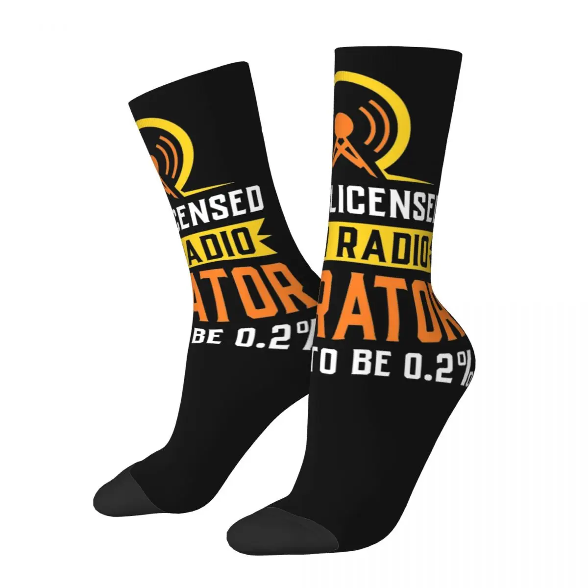 

Happy Funny Male Men Socks Casual Ham Radio Operator Sock Skateboard Women Socks Spring Summer Autumn Winter