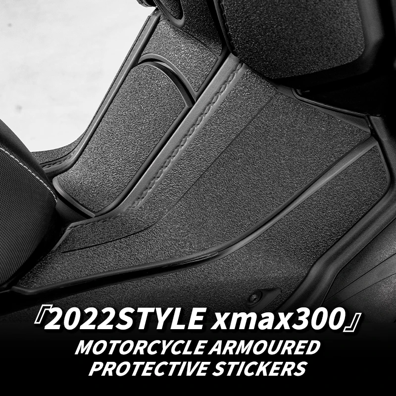 

Used For YAMAHA XMAX300 2022 Motorcycle Armor Protective High Quality Back Glue Sticker Bike Plastic Parts Accessories Area