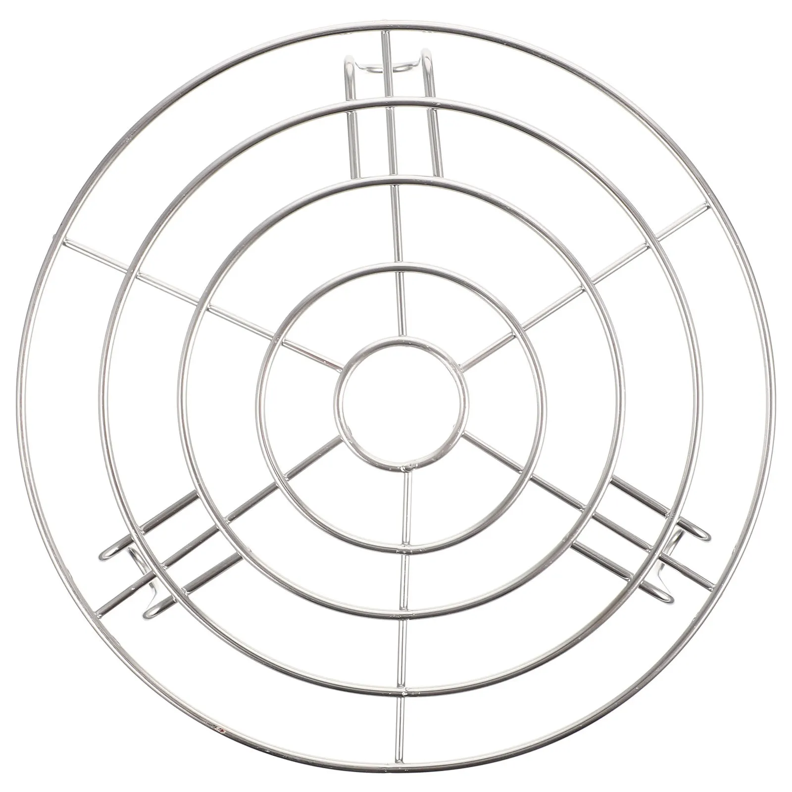 رف تبخير من الفولاذ المقاوم للصدأ لخضروات الأسماك والبيض، أدوات مطبخ متعددة الوظائف، مقاومة للحرارة، تخييم منزلي #2