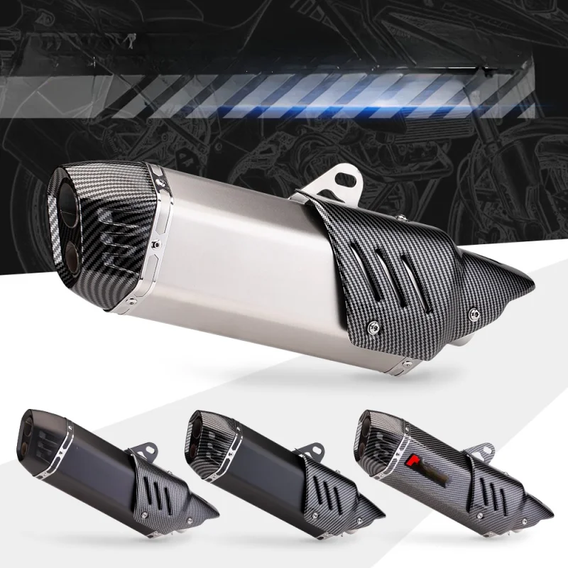 Slip on 51mm motorcycle exhaust system muffler modified tube middle connection for duke 125 250 390 rc390 2017 18 19 2020 years