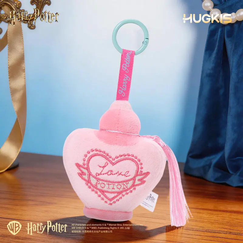 HUGKIS Harry Potter Love Potion Plush Keychain Pendant Soft Stuffed Toy Official Merchandise For Harry Potter Fans Gift