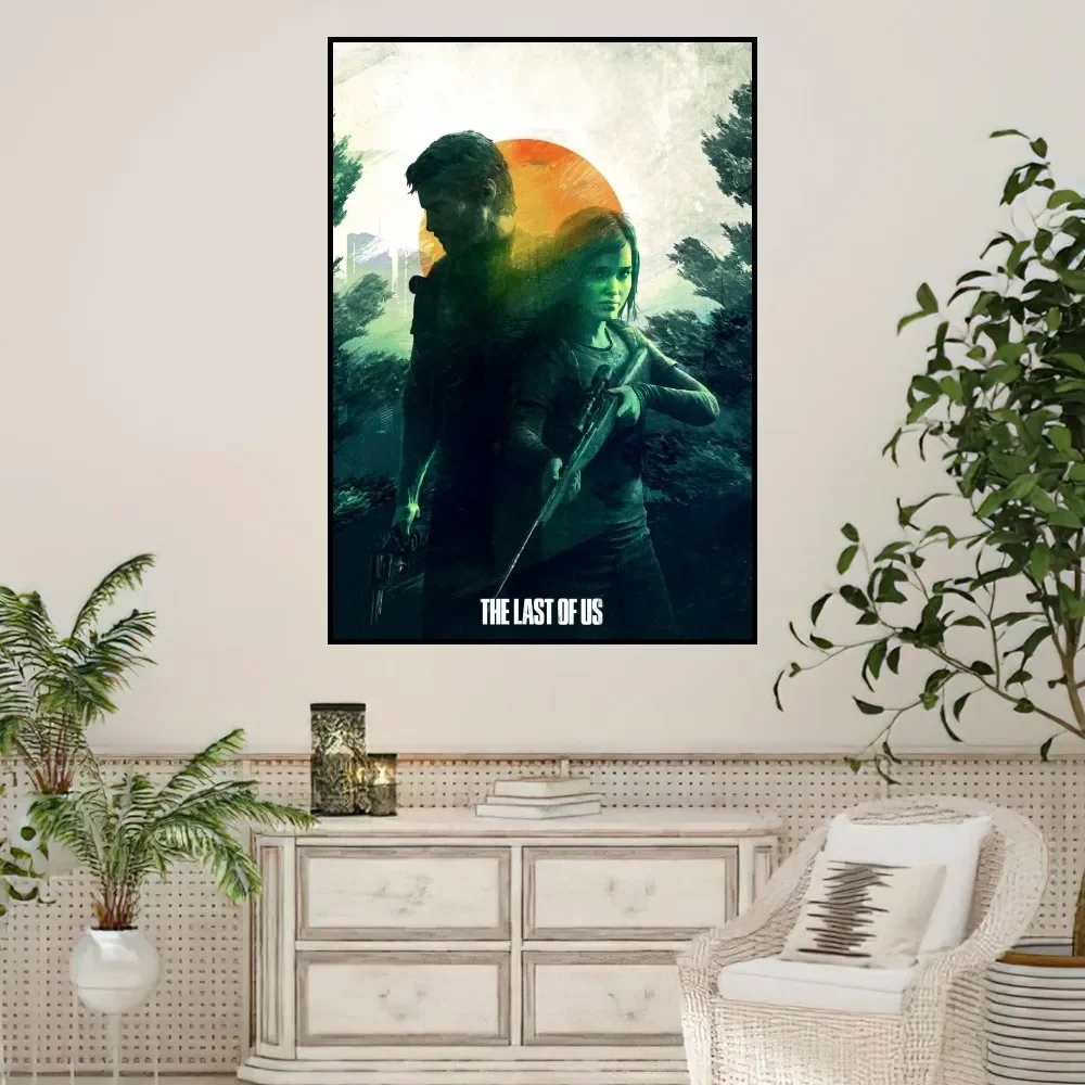 Game The Last of Us Poster Prints Wall Sticker Painting Bedroom Living Room Decoration Office Home Self Adhesive