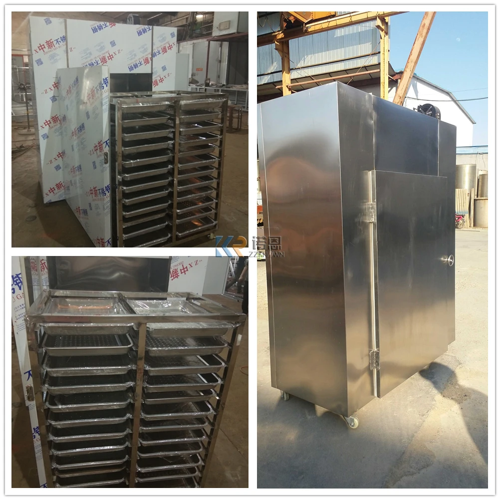 آلة تجفيف الخضار، مجفف فرن السمك، آلة تجفيف الفاكهة ‎ معدات تجفيف الطعام 24 صينية ذات سعة عالية