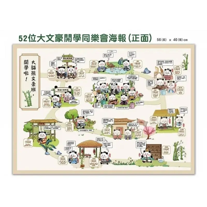 Big Panda Literary Masters Class 6Volume Set  Li Baixiong Leads The Way Poetry And Ancient Prose Are So Cute All Series Come Wit