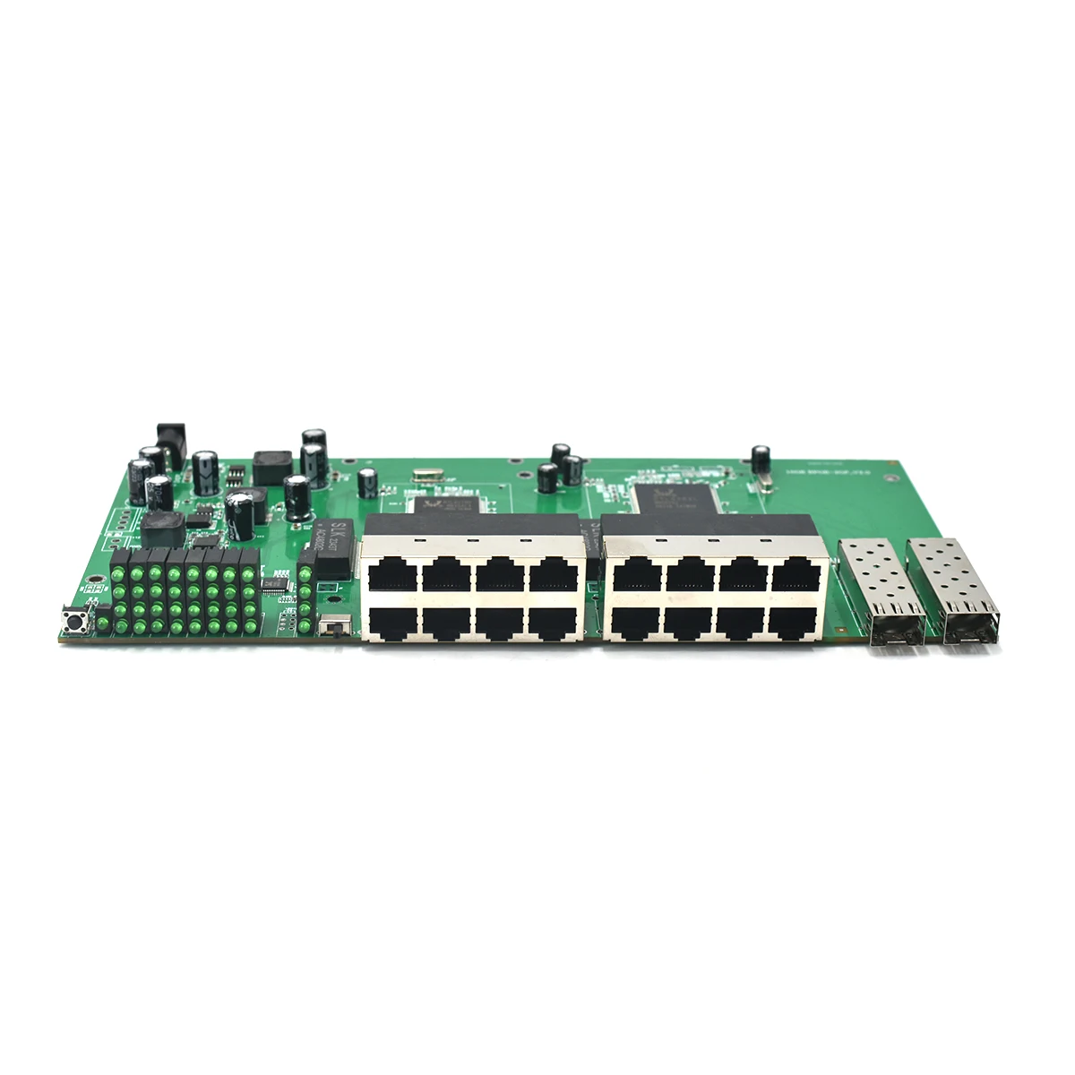 Imagem -03 - Wanglink 24 48v Fonte de Alimentação 16 Porto 1000m Reverso Poe Switch com Gigabit Sfp Pcb