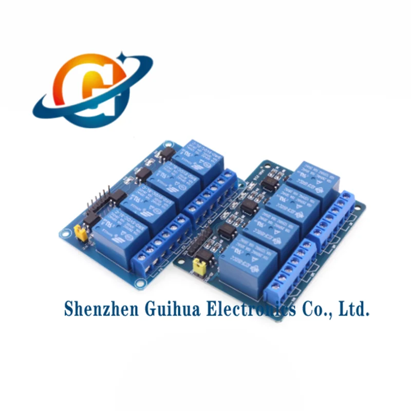 1pcs 4-channel relay module with optocoupler relay control board with indicator light triggered at low level