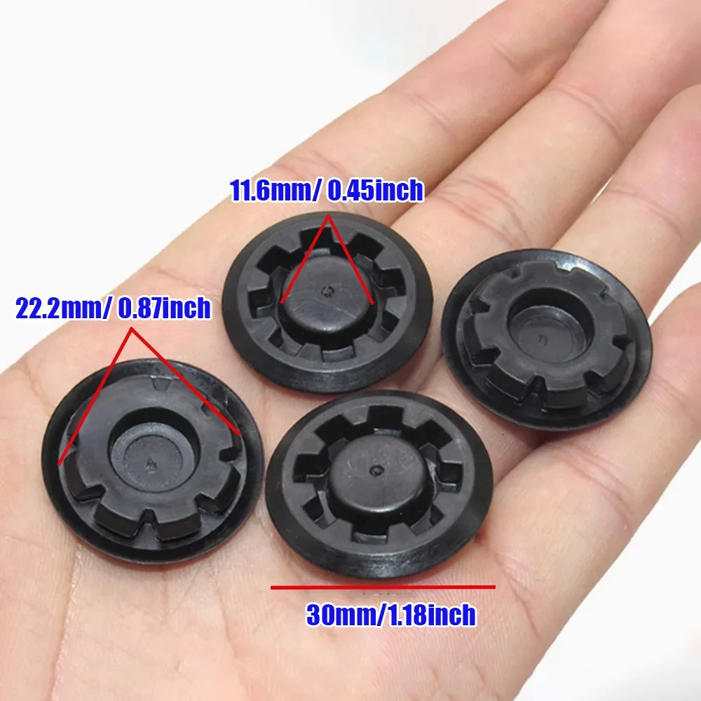 4X Car Front Door Shell Hole Plug Cover Clip Fastener waterproof For Toyota Corolla 140 150 2006 2007 2008 2009 2010 2011 2012