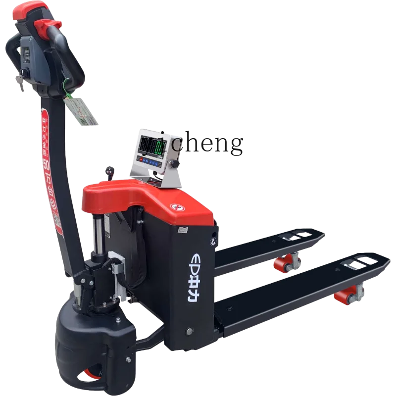 

LSL automatic optional printing electronic scale forklift electric hydraulic small weighing truck