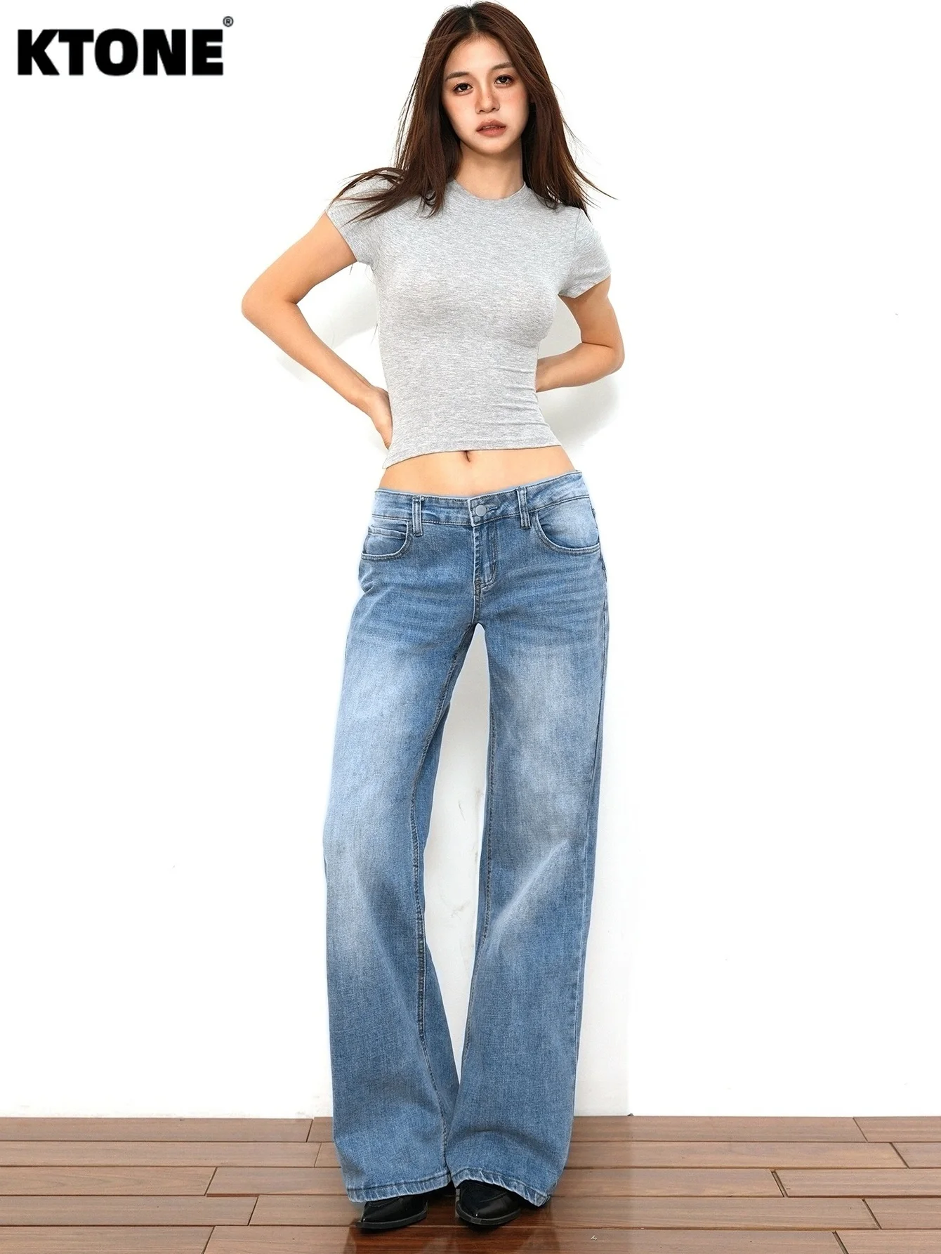 

Blue jeans pant for man Y2K drip, original slim fit, fashion street style casual denim trousers JEANS pants for woman
