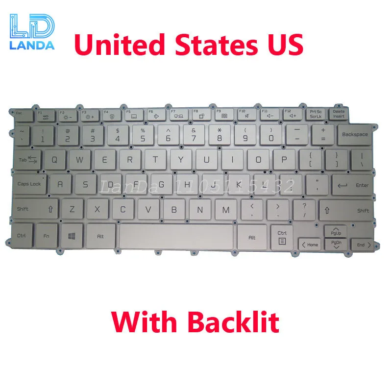 New Us Keyboard Wit…