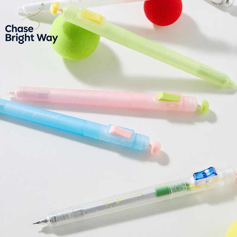 Relax Switch Pen For Exam Prep - Fidget Clicker Gel Pen 0.5mm Smooth Writing, Anti-Anxiety Study Tool For School Students Office view 4
