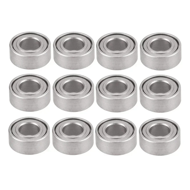 

12PCS Steel Bearing 3X6X2mm for WPL C14 C24 C34 C44 MN D90 MN-90 MN99S RC Car Spare Parts Upgrade Accessories