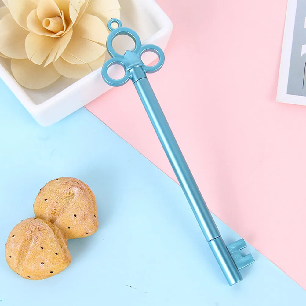 

12Pcs Key Shape Ballpoint Pen Creative Novelty Desk Decor Functional Writing Tool for School Home Office Stationery Collection