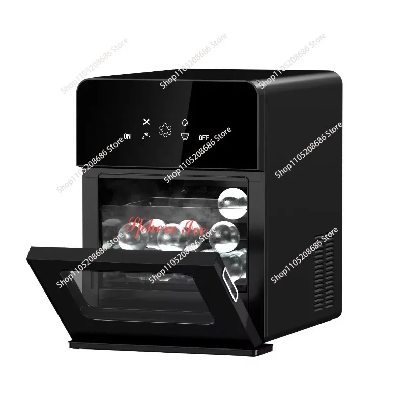 Desktop Home Small Commercial Ice Hockey Ice Machine, Whiskey Ball Ice