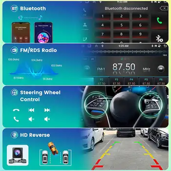 適用於標緻Expert 2 G9(2007-2017款)的Android 15車用收音機,搭配GPS導航、觸控式立體聲主機、相機和多媒體播放器。 10 最佳銷售 標緻 Expert 2007 - №6