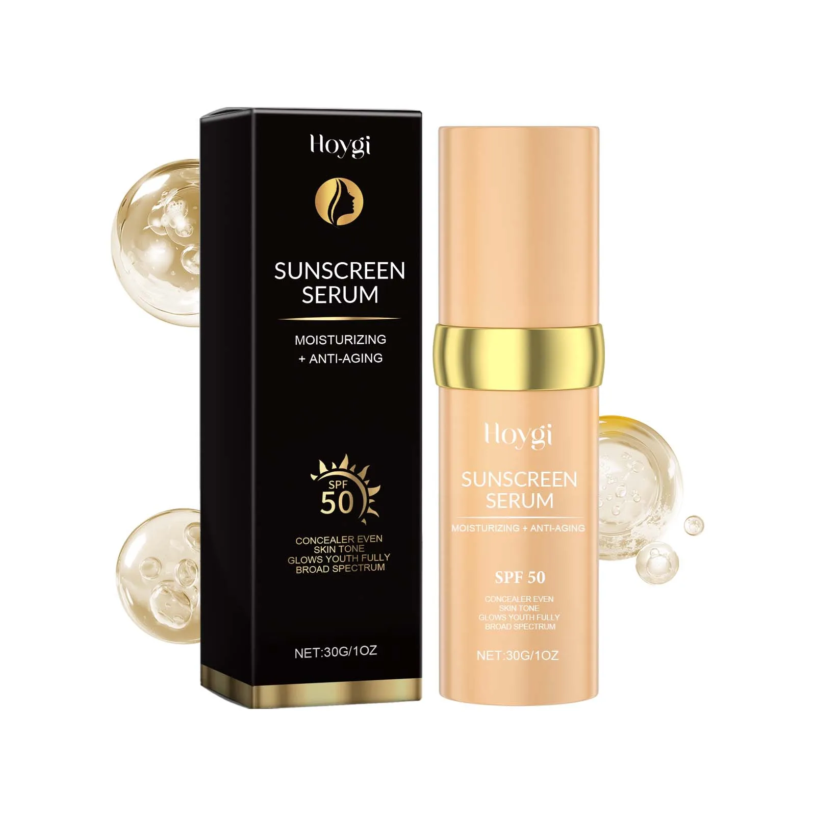 리퀴드 컨실러 파운데이션 Spf 50 썬스크린 다크 서클 블레미쉬 풀 커버리지 하이드레이팅 오일 컨트롤 UV 프로텍트 메이크업 프라이머