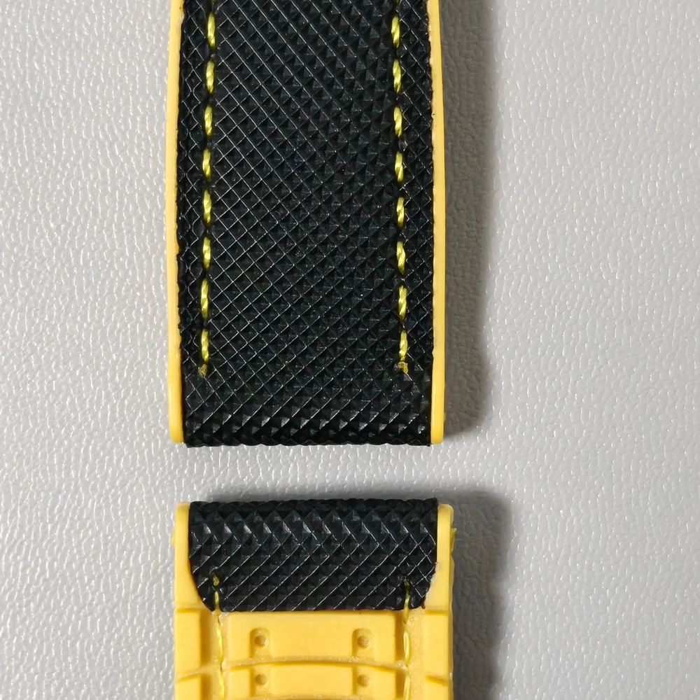 Nylon Silicone Rubber Watch Strap For Breitling Avenger‌ Mido Multifort Citizen Blue Angels‌ Band Universal Bracelet 20mm 22mm view 2