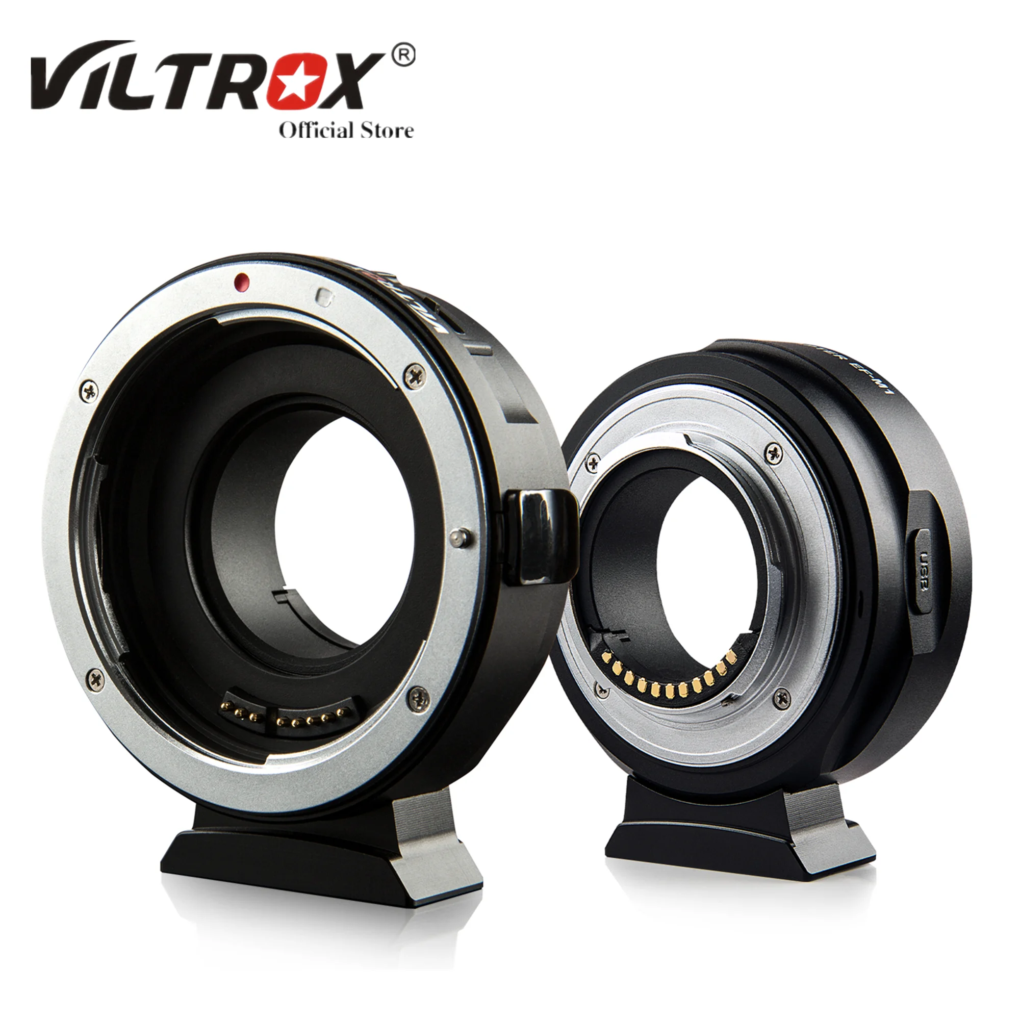 Viltrox M4TF Lens Adapter Auto Focus EF-M1 for Canon EF EF-S Lens to M4/3 Camera GH5 GH4 GX85 Olympus E-M5 II E-M10 III BMCC 4K