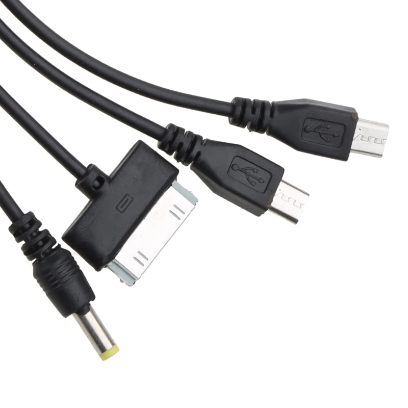 Universal Multi Plug USB Cable USB Adapter Cable Data Wire Cord 10 in 1 Multifunction USB Data Cable 20cm