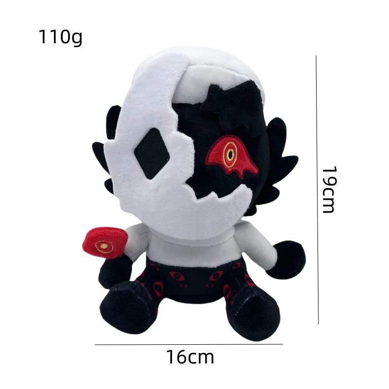 2026 New Regretevator Gnarpy Stuffed 25cm Soft Doll Plush Toy for Kids Fan Cosplay Birthday Holiday Gifts Collect XMAS Decorate
